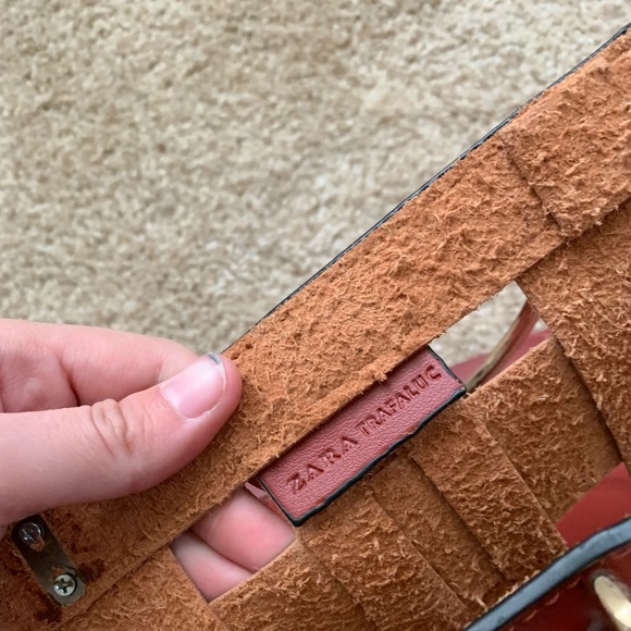 Zara trafaluc woven purse - Picture 2 of 5